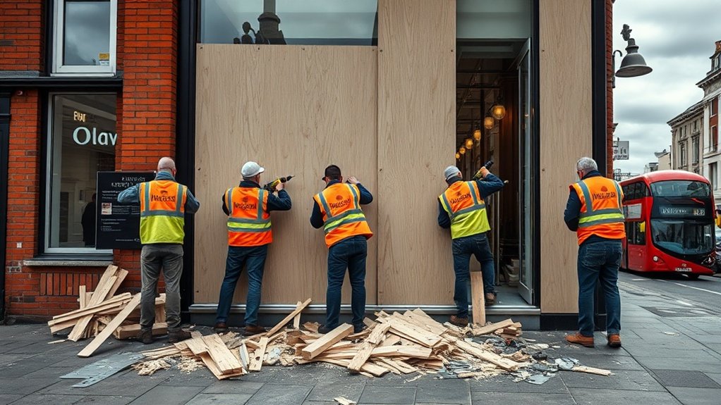 Boarding Up Security Mayfair