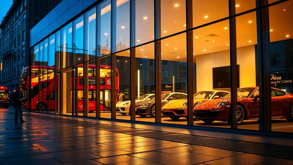 Car Showroom Glazing Mayfair