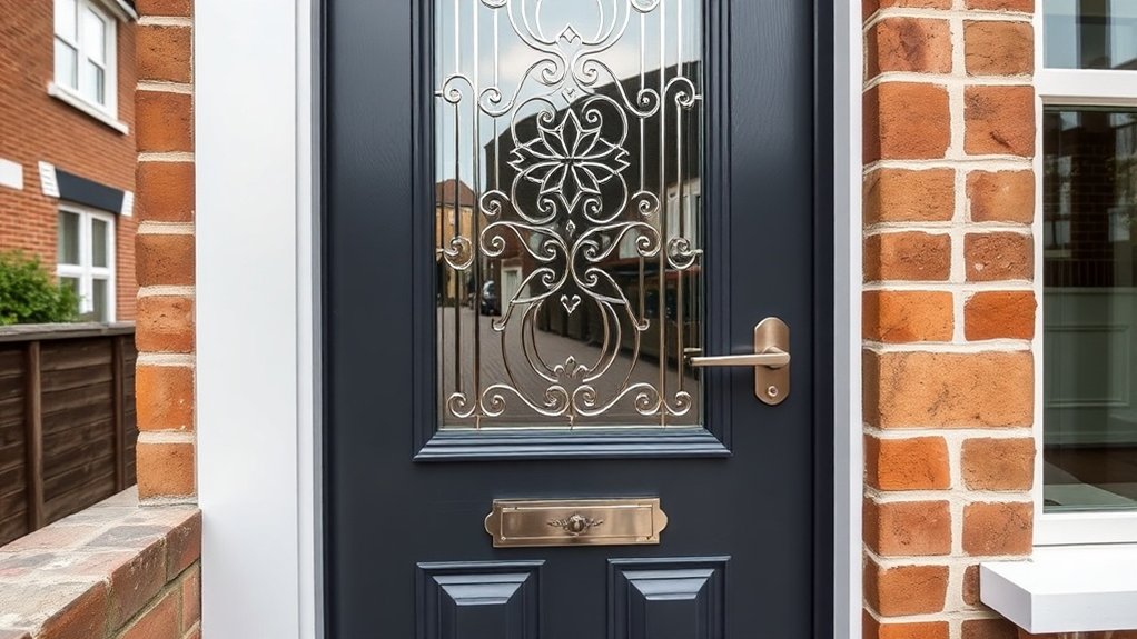 Composite Door Glazing Mayfair