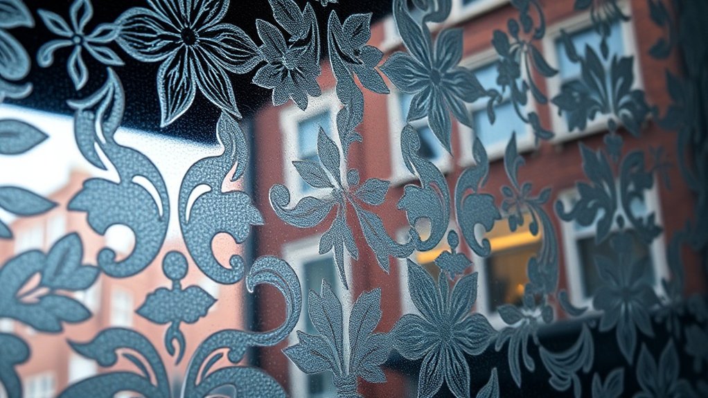 Patterned Decorative Glass Mayfair