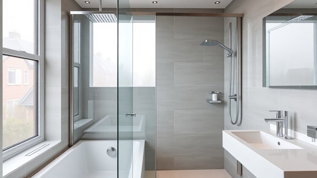 Semi-Frameless Shower Screens Mayfair