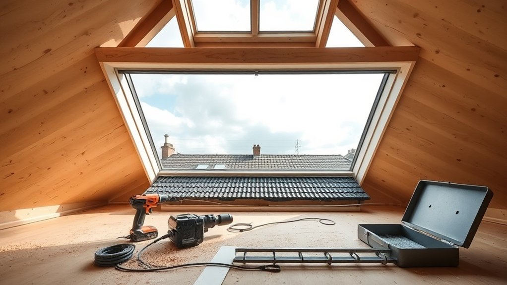 Skylight Installation Grosvenor Square