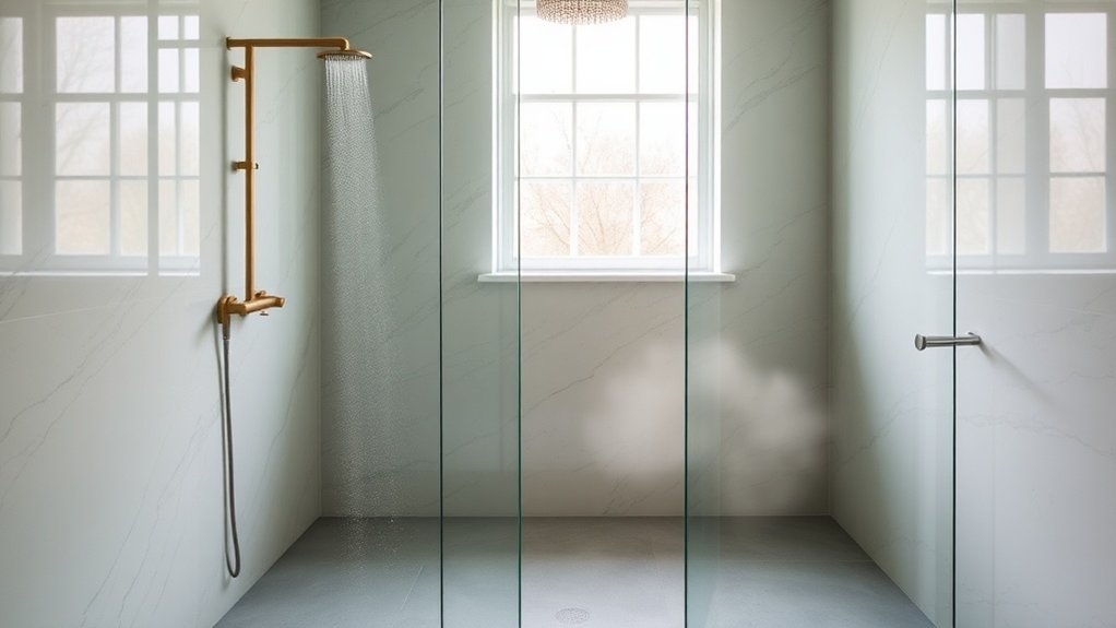 Wet Room Glass Panels Mayfair